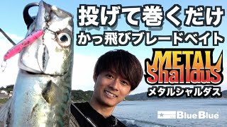 【投げて巻くだけ！】メタルシャルダスを使用したショアからの回遊魚ゲームby高橋優介