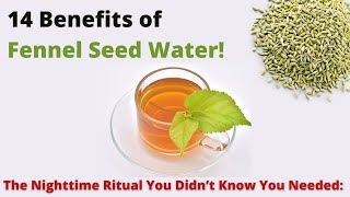 14 Benefits Of Fennel Seed Water Try It For 7 Days And See The Difference