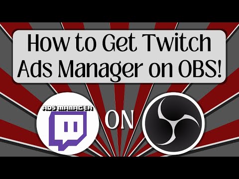 How To Put Twitch Ads Manager Dock on OBS