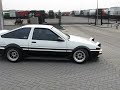 Crappy Trueno drifting