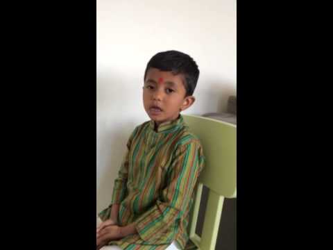 Shardul chanting Sankatnashan Ganesh stotram