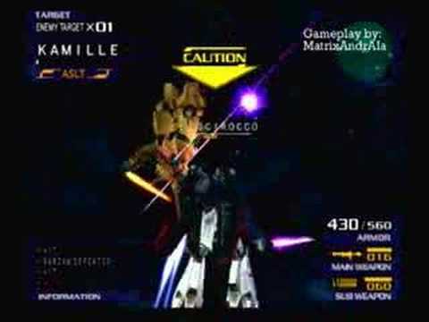Gundam Vs Zeta Gundam UC Mode Kamille vs Scirocco