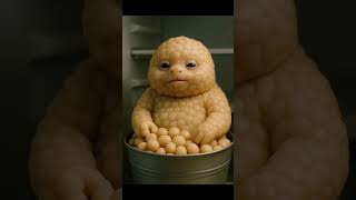 This Chickpea Creature Just Ate A Piece Of Itself