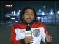 Reportera de TV Azteca agrede a enviado de TVC Deportes (02-08-2012)