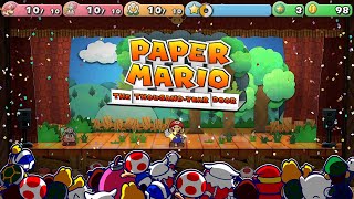 New Paper Mario TTYD Gameplay Montage! (Leveling-Up \& New Battle Theme)