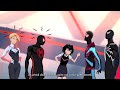 Peni Parker and Miles and  Gwen and ATSV Reacts to Miles and Bully Lowenthal  suits.
