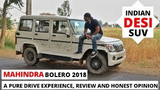 Mahindra Bolero 2018 Review, Drive Experience, Honest Opinion. DESI SUV