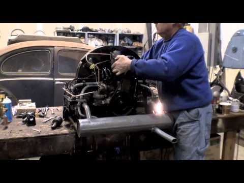 1955 Classic VW Beetle BuildABuG Engine Rebuild Start HD