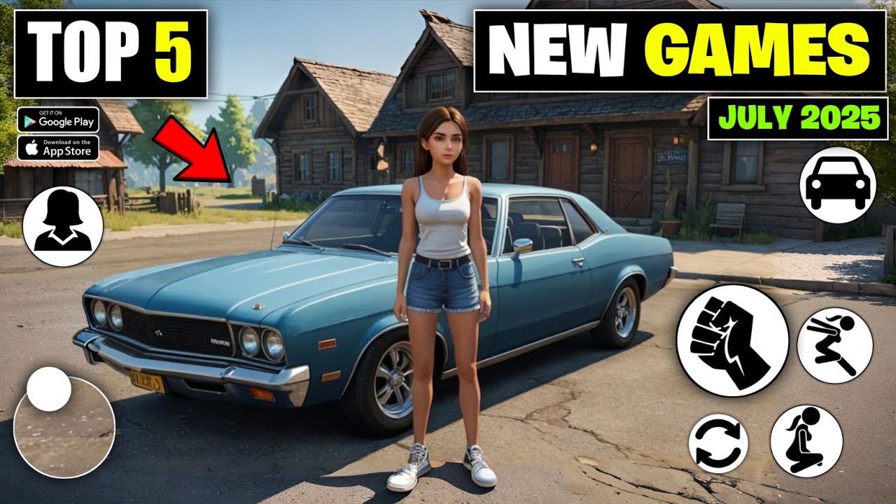 Top 5 New Games For Android 2025 | New Open World Games Top 5 New Games For Android 2025 | New Open World Games
