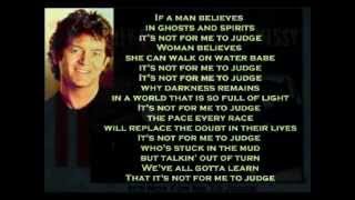 Watch Rodney Crowell Its Not For Me To Judge video