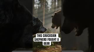 You Wont Believe What This Caucasian Shepherd Did When A Bear Appeared