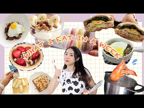 WHAT I EAT IN A WEEKㅣMÌNH ĂN GÌ TRONG 1 TUẦN🍽