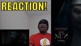 THE NUN - Official Teaser Trailer REACTION!!!