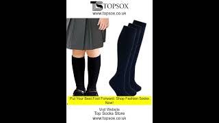 Girls Knee High Back To 3 Pairs - By Topsox.co.uk