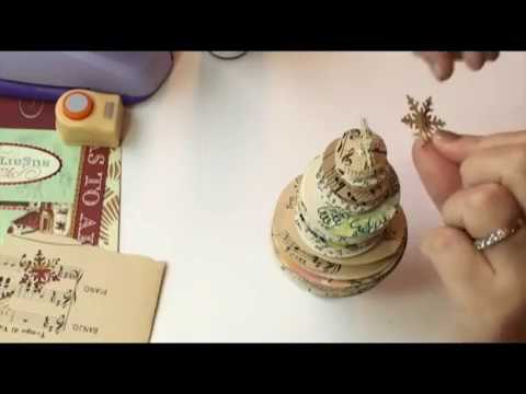 How To Make Christmas Decorations 733 How to make a vintage Christmas 