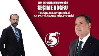 Seçi̇me Doğru Ak Parti̇ Adana Mi̇lletveki̇li̇ Ahmet Zenbi̇lci̇