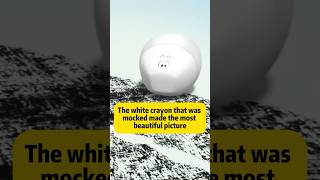 The White Crayon That Was Mocked Made The Most Beautiful Picture