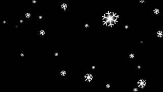 Футаж Хромакей ‍❄️ Красивые Белые Снежинки ‍❄️Три 3️⃣ Фрагмента
