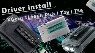 Установка Драйвера Xgecu Tl866 | T48 | T56 Programmer Software And Driver