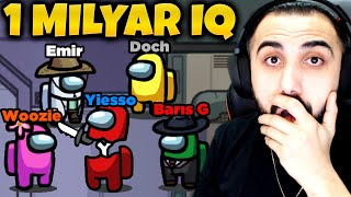 1 MİLYAR İQ'LUK İNANILMAZ TAKTİK!! 😱 6 ROLLÜ YENİ AMONG US MODU!!  | Barış Can