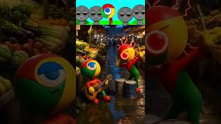 Sprunki Incredibox Oc Chrome Guitaring & Drumming In Street Market