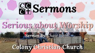 Serious about Worship