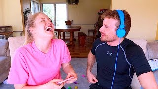 Whisper Challenge! Becca and Ryan Show!