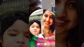 90S Actress Sneha Beautiful Son Vihaan Beautiful Daughter Aadhyantaa Lovely Pictures