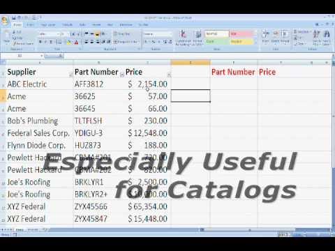 microsoft excel 2007 tutorial basic