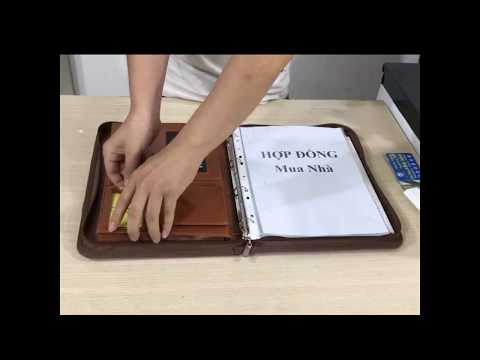 Cặp Đa Năng Đựng Ipad - hợp đồng - carvisit