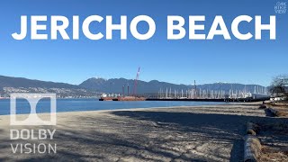 Jericho Beach, Vancouver, Bc Feb 16, 2024 4K Bike View