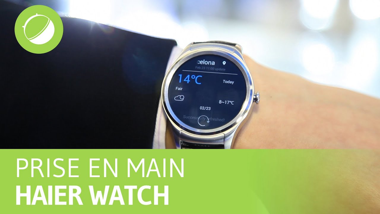 Haier Watch presentado en #MWC16