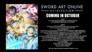 Sword Art Online ?Alicization? PV #1