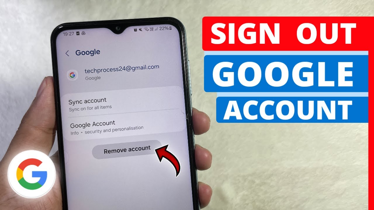 How to Sign Out Google Account From Android Phone How to Sign Out Google Account From Android Phone