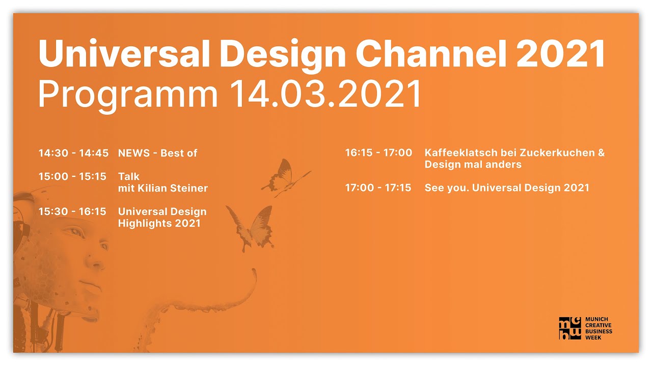 Abschluss und Highlights - MCBW Universal Design Channel 2021 - 14.03.2021