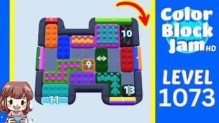 Color Block Jam Level 1073 Solution Walkthrough
