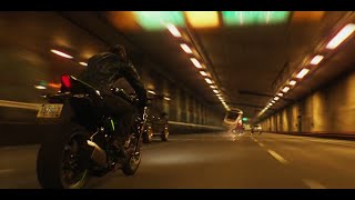 Resident Evil Death Island 2023 - Leo Epic Bike Chase Moviecutzke