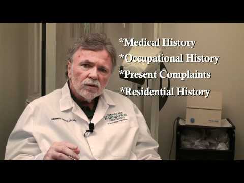 black and white asbestos tile