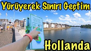 Yürüyerek Sınırı Geçtim ★ En Huzurlu Şehir Maastricht