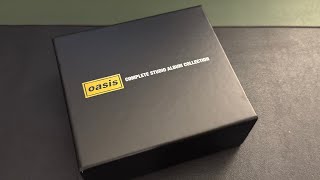 Oasis Complete Studio Album Collection Box Set Unboxing