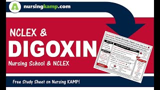What are Calcium Glycosides and lanoxin Cardiac Meds Digoxin Nursing KAMP NCLEX 2019