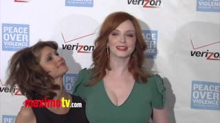 Christina Hendricks 41St Annual Peace Over Violence Humanitarian Awards Arrivals