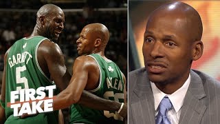 Ray Allen on Kevin Garnett: He has 'forgotten the genesis' of our relationship | First Take | ESPN Ray Allen on Kevin Garnett: He has 'forgotten the genesis' of our relationship | First Take | ESPN