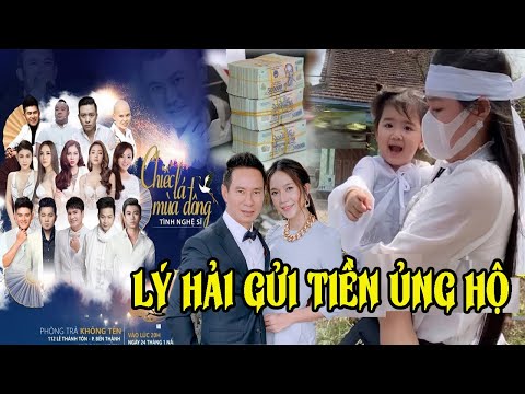 🔴 Sao Việt TC đêm nhạc gây quỹ cho con V. Q.Long, Lý Hải không đến nên gửi tiền HT