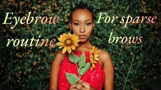 Eyebrow Tutorial For Sparse Brows Kay Brittany