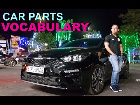 TỪ VỰNG TIẾNG ANH TRONG XE OTO CAR PARTS VOCABULARY carvocabulary