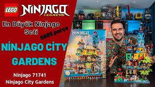 Lego Ninjago 71741 Ninjago City Gardens İnceleme. En Büyük Ninjago Seti