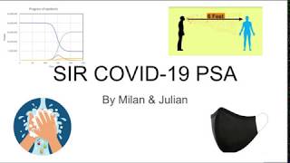 Mathematics vs COVID-19 - High School Student Project