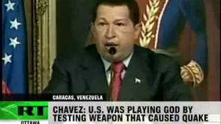 Breaking News Hugo Chavez Acuses America Of Using Haarp To Cause Haitian Earthquake