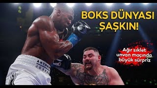 Anthony Joshua Ve Ruiz Jr Maçı - Anthony Joshua Nakavt Oldu